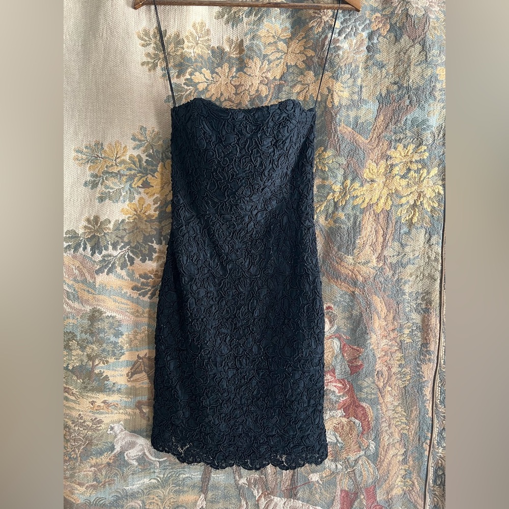 Lillie Rubin 1990s Black Mini Dress - Picture 5 of 11
